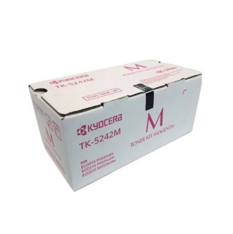 Cartucho de Tóner Kyocera TK-5242M pág. 3.000 Magenta 1T02R7BUS0-0