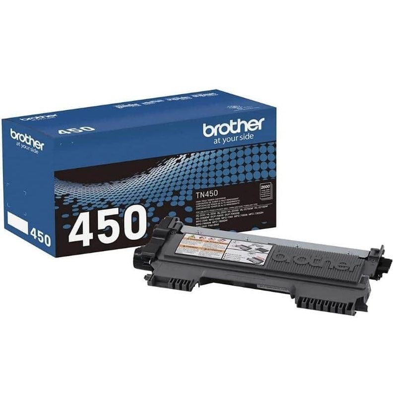 Cartucho de Tóner Brother TN-450 2.600 pág. Negro-1