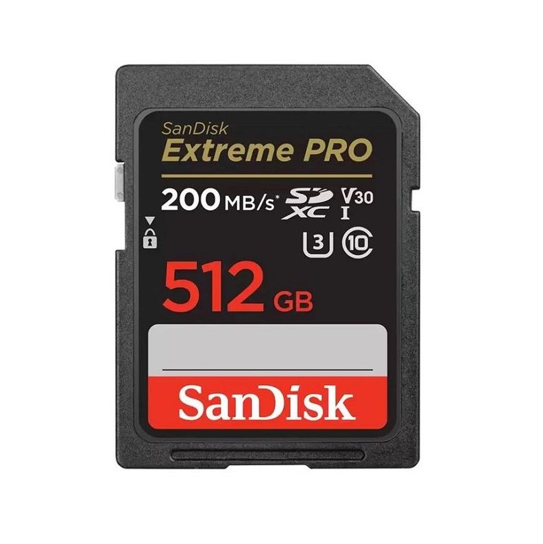 Memoria SD SanDisk Extreme Pro 512Gb Video Class V30-0