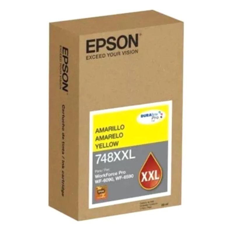 Cartucho de Tinta Epson 748XXLpág. 7.000 Amarillo T748XXL420-AL-0