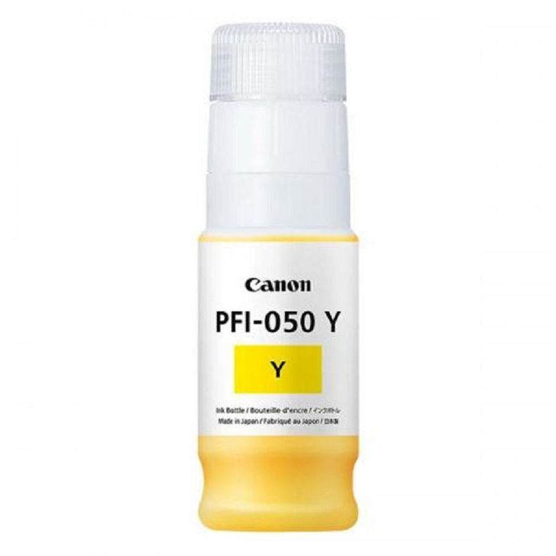 Botella de Tinta Canon PFI-050 70ml pág. 70 Amarillo 5701C001-1
