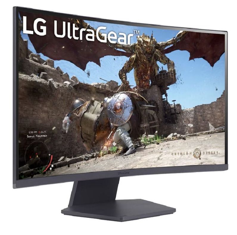 Monitor Gamer LG UltraGear 27" QHD 2560x1440 D-Port,HDMI Curvo-3