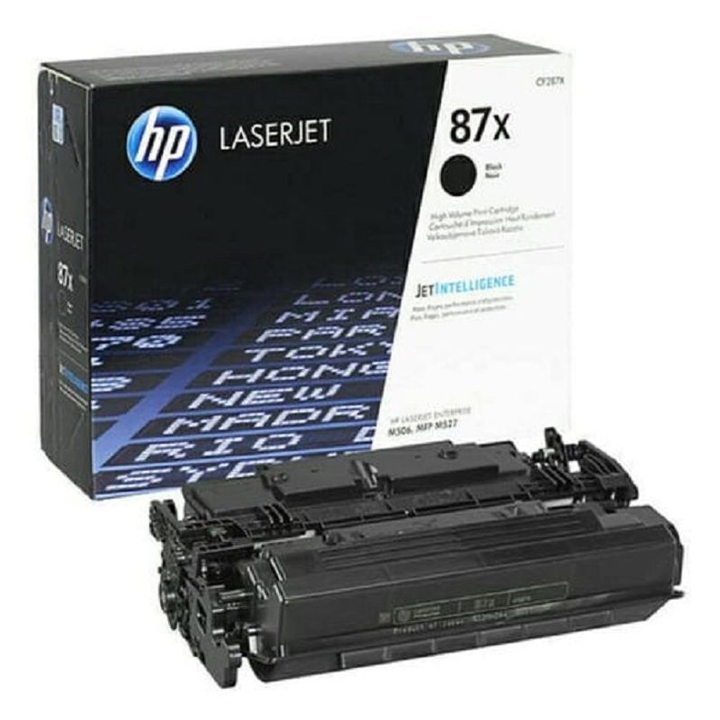 Cartucho de Tóner HP 87X pág. 18.000 Negro Alto Rendimiento CF287X-1
