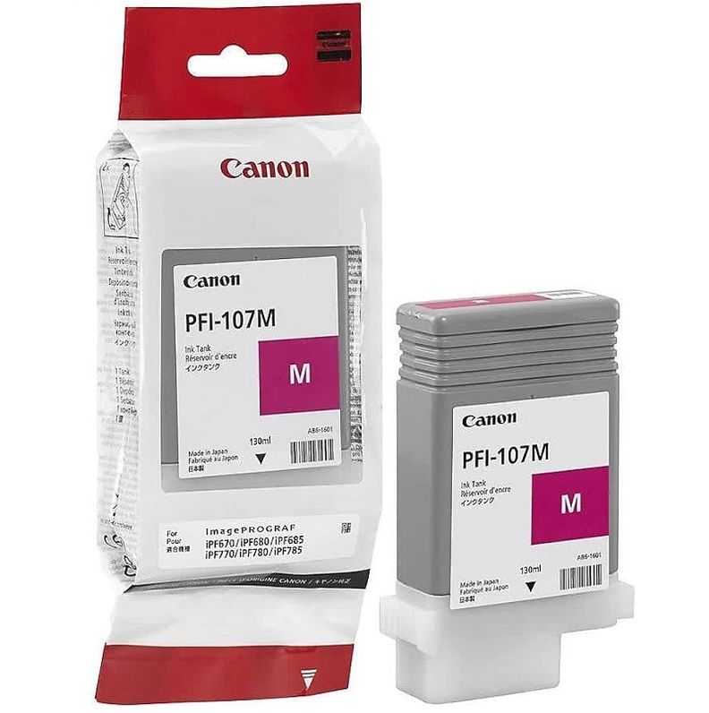 Cartucho de Tinta Canon PFI-107M 130ml Magenta 6707B001-0