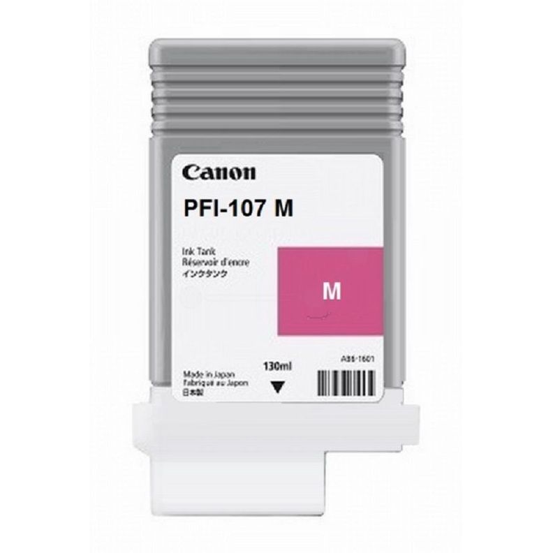 Cartucho de Tinta Canon PFI-107M 130ml Magenta 6707B001-1