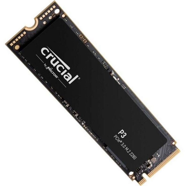 4TB Crucial P3 PCIe 3.0 M.2 2280 SSD 本体 Unidad SSD Crucial P3 4Tb M.2 22x80 PCIe G3 x4 Lec 3500MB/s Esc