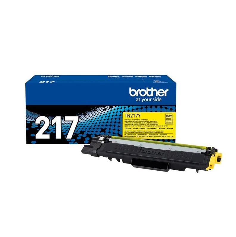 Cartucho de Tóner Brother TN217Y XL 2.300 pág. Amarillo-1