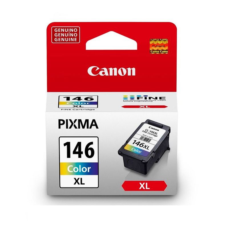 Cartucho de Tinta Canon Cl-146Xl 13ml pág. 300 Color 8276B001-0