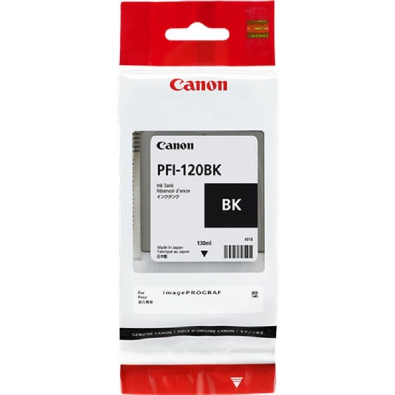 Cartucho de Tinta Canon PFI-120 130ml Negro 2885C001-0