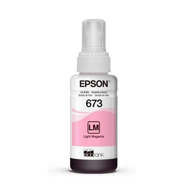 Botella de Tinta Epson T673 70ml pág. 2.200 Magenta T673620-AL-1