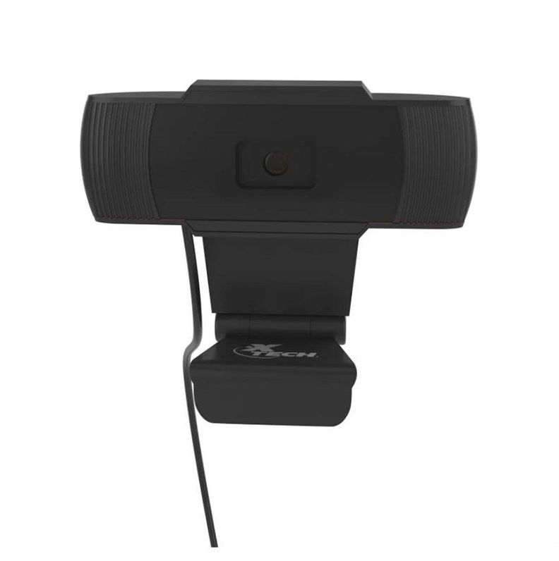 Cámara Web Xtech XTW-720 HD 1280x720 30fps c/Mic Cable USB 2.0 Negro-1