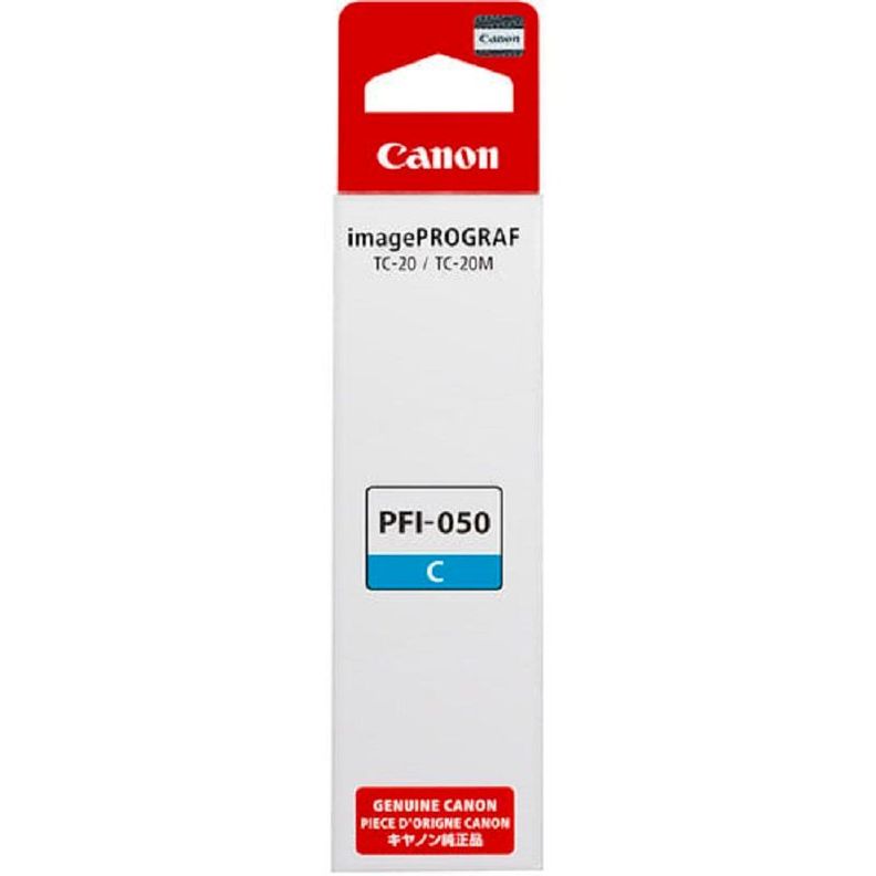 Botella de Tinta Canon PFI-050 70ml pág. 70 Cyan 5699C001-0