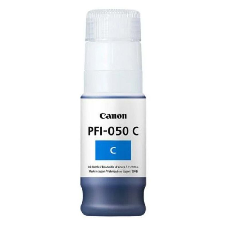 Botella de Tinta Canon PFI-050 70ml pág. 70 Cyan 5699C001-1
