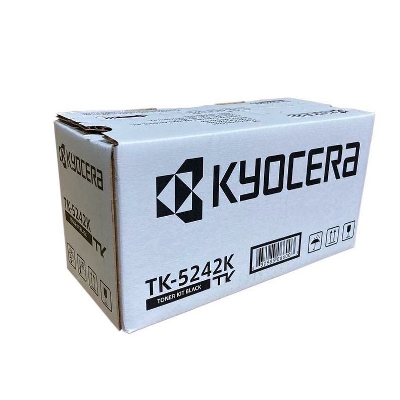 Cartucho de Tóner Kyocera TK-5242K pág. 4.000 Negro 1T02R70US0-0