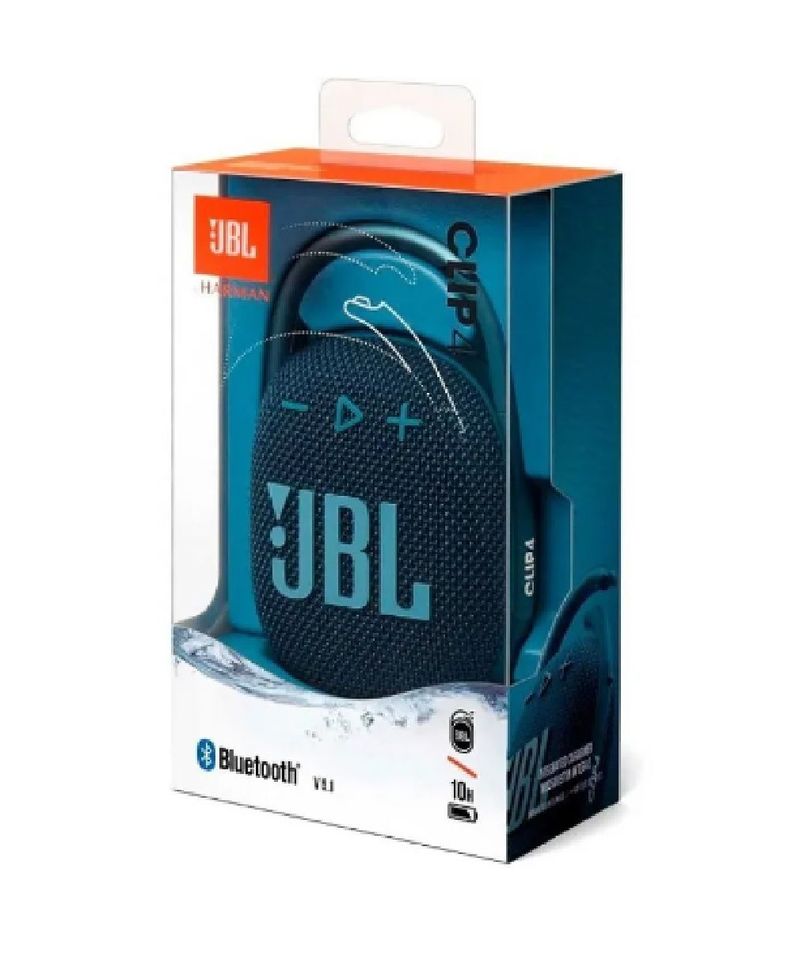 Parlante Portátil JBL Clip 4 Speaker 5W Bluetooth-0