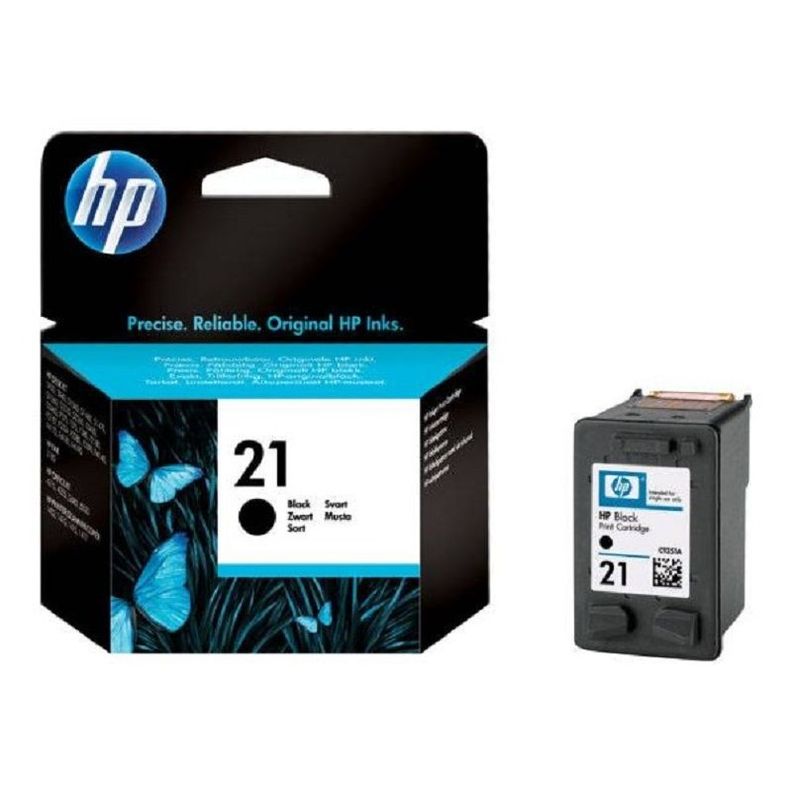 Cartucho de Tinta HP 21 5ml Negro C9351AL-1