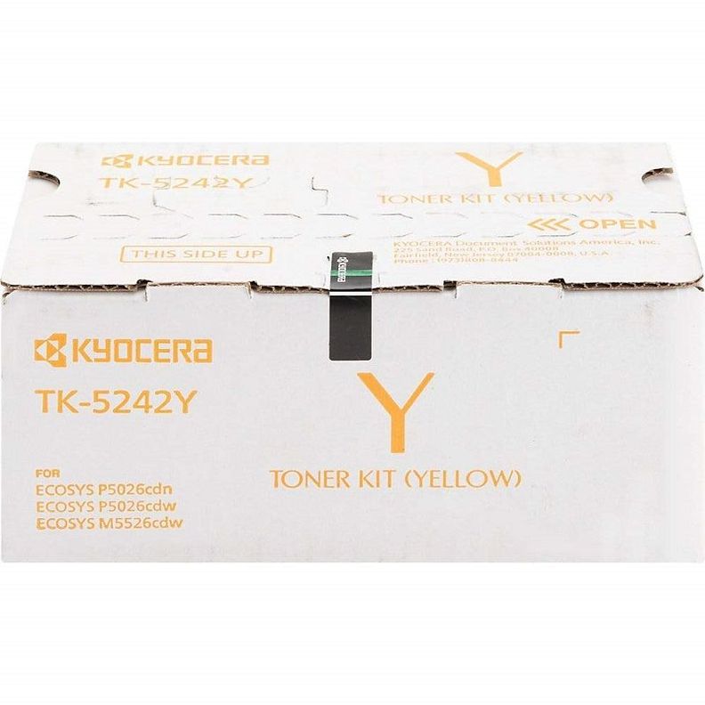 Cartucho de Tóner Kyocera TK-5242Y pág. 3.000 Amarillo 1T02R7AUS0-0