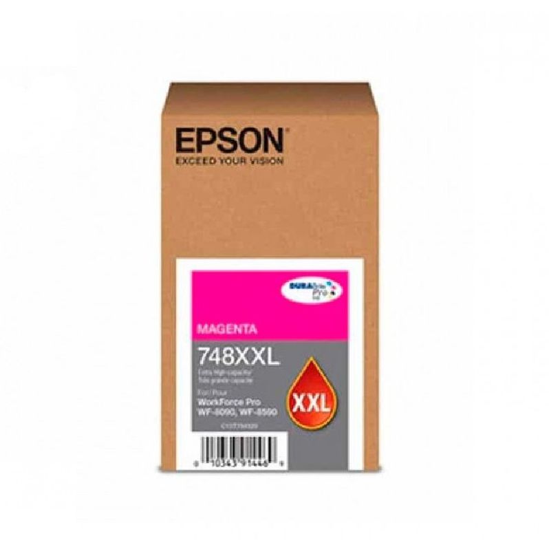 Cartucho de Tinta Epson 748XXLpág. 7.000 Magenta T748XXL320-AL-1