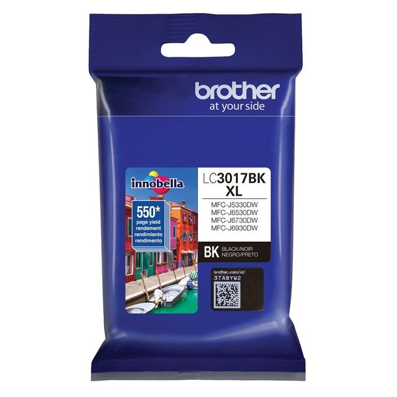 Cartucho de Tinta Brother LC3017BK XL 550 pág. Negro-0