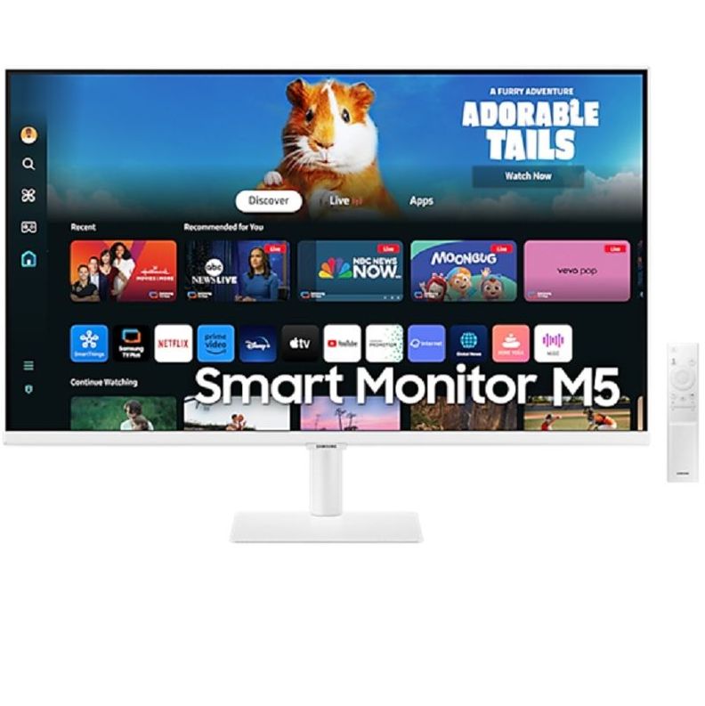 Monitor Smart Samsung M50D M5 32" FullHD HDMI,USB,Wi-Fi Plano-0