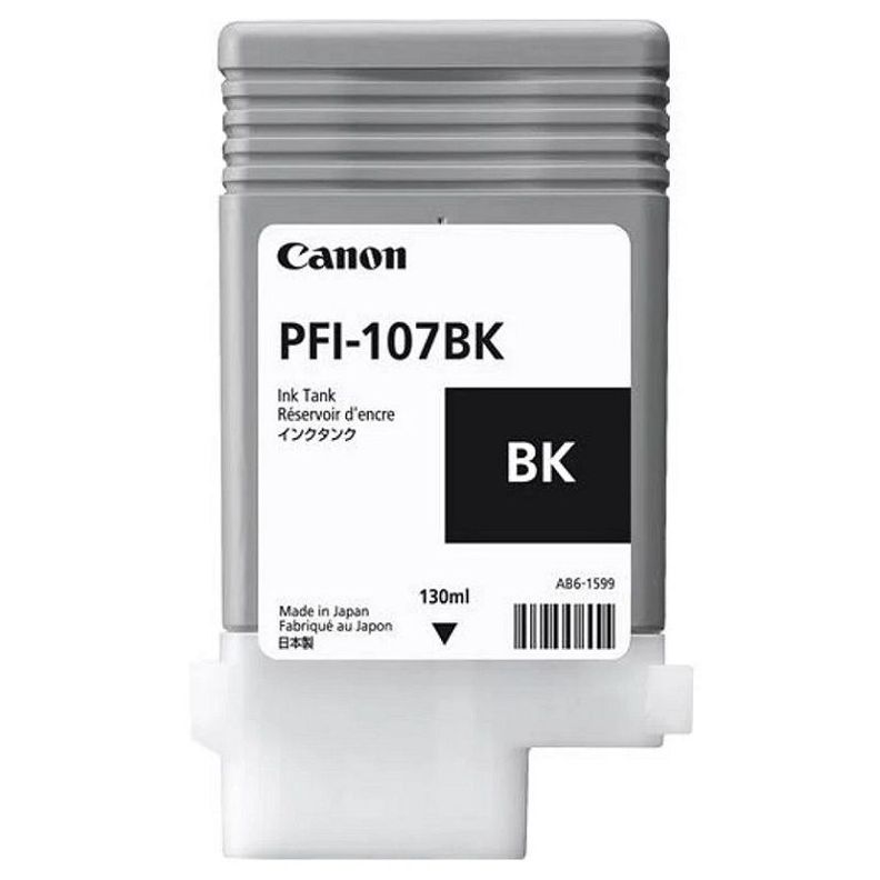 Cartucho de Tinta Canon PFI-107BK 130ml Nego 6705B001-1