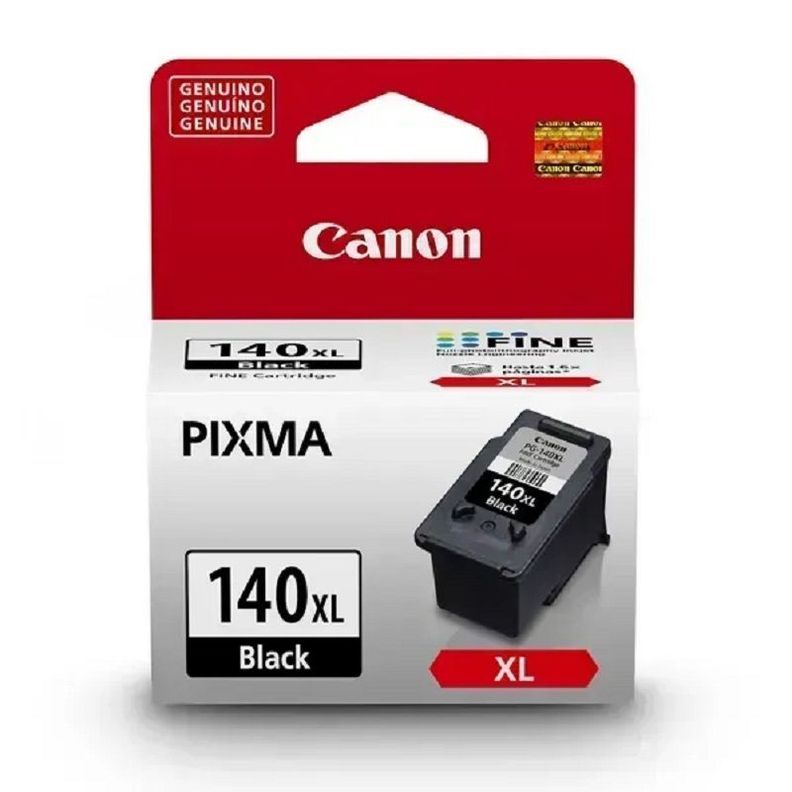 Cartucho de Tinta Canon PG-140 XL pág. 300 11ml Negro 5200B001-0