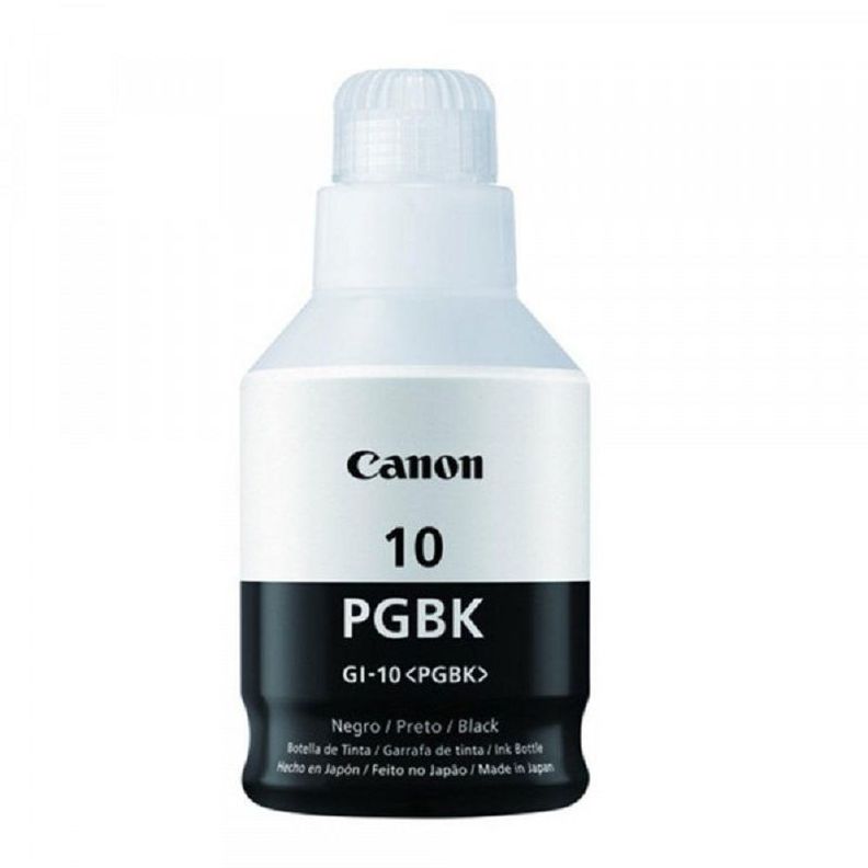Botella de Tinta Canon GI-10 pág. 8.300 170ml Negro 3382C001-1