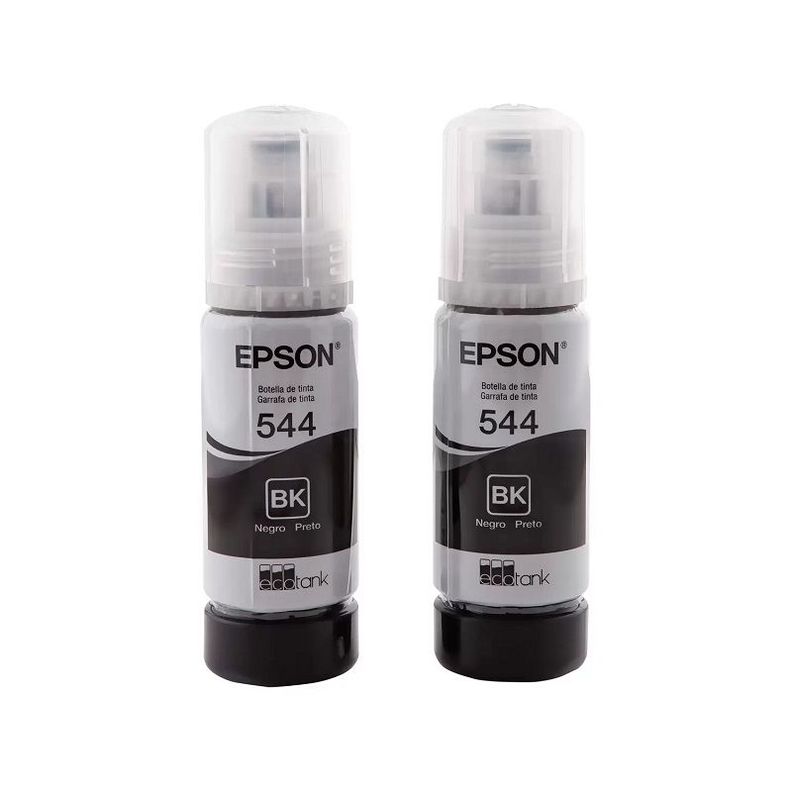 Botellas de Tinta Epson T544 pág. 4.500 Negro T544120-2P-1