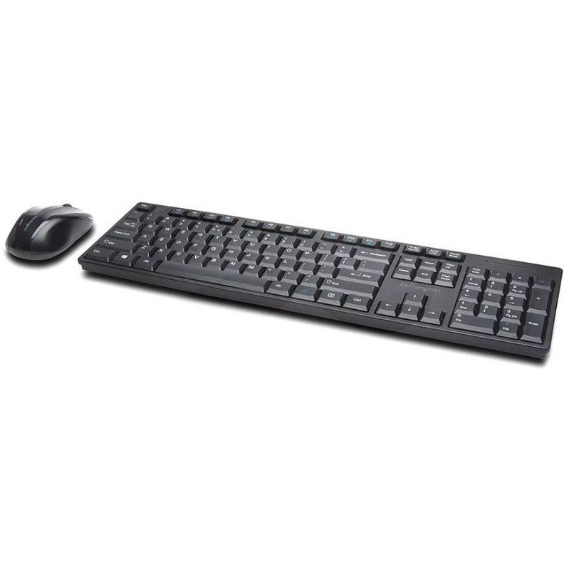 Teclado y Mouse Kensington Pro Fit Inalámbrico USB Negro-1