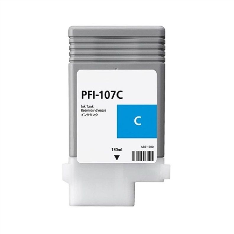 Cartucho de Tinta Canon PFI-107C 130ml Cyan 6706B001-1