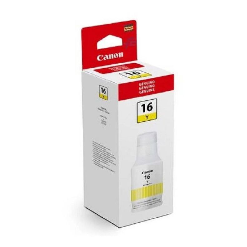 Botella de Tinta Canon GI-16 132ml Amarillo 4420C001-0