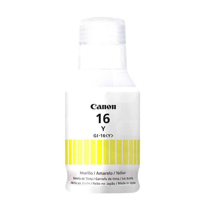 Botella de Tinta Canon GI-16 132ml Amarillo 4420C001-1