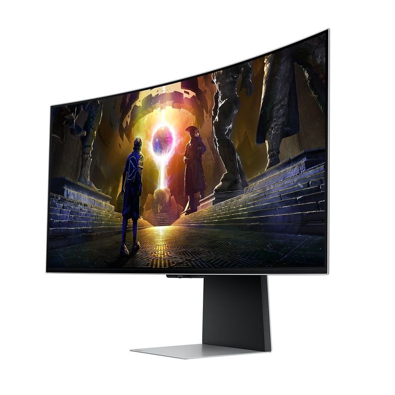 Monitor Gamer Samsung 34" G85SD Odyssey Oled G8 WQHD Curvo-0