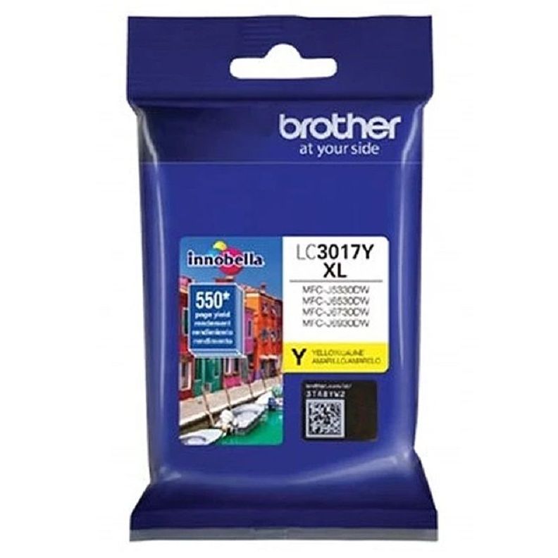 Cartucho de Tinta Brother LC3017Y XL 550 pág. Amarillo-0
