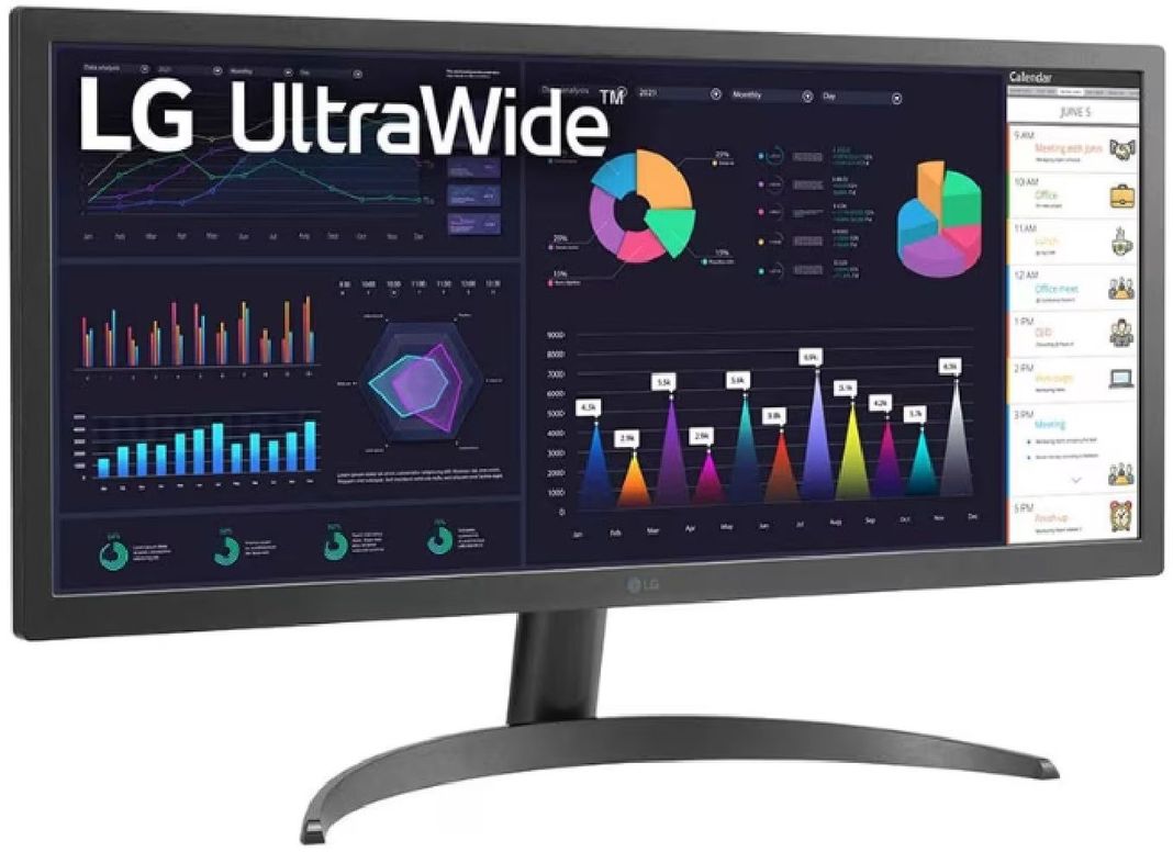 Monitor LG 26WQ500-B UltraWide 26" 2560x1080 HDMI W Plano-0