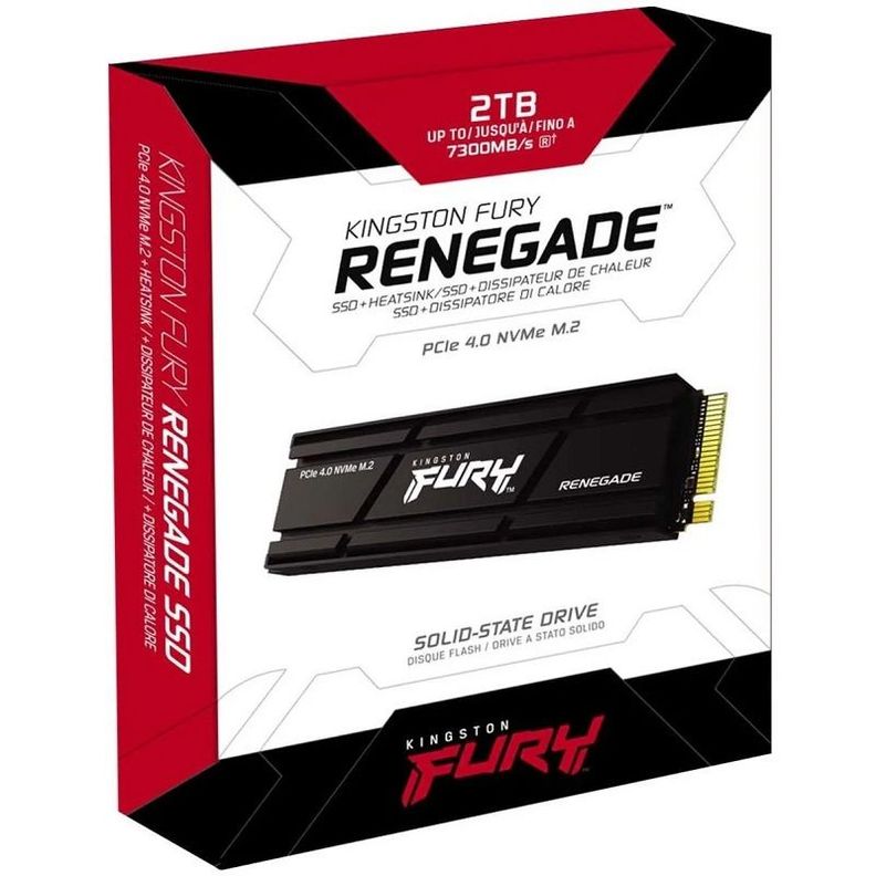 Unidad SSD Kingston FURY Renegade 2Tb M.2 Lec7300MB/s Esc7000MB/s-1