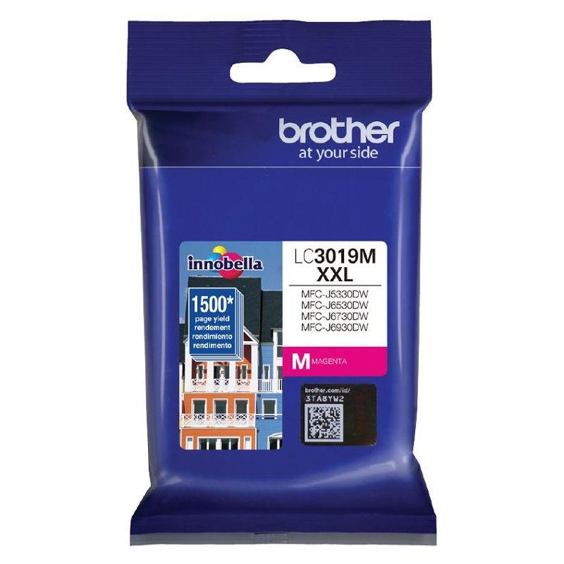 Cartucho de Tinta Brother LC3019M XXL 1.500 pág. Magenta-0