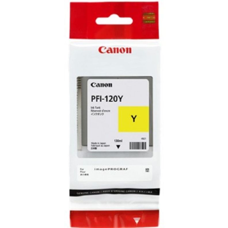 Cartucho de Tinta Canon PFI-120 130ml Amarillo 2888C001-0
