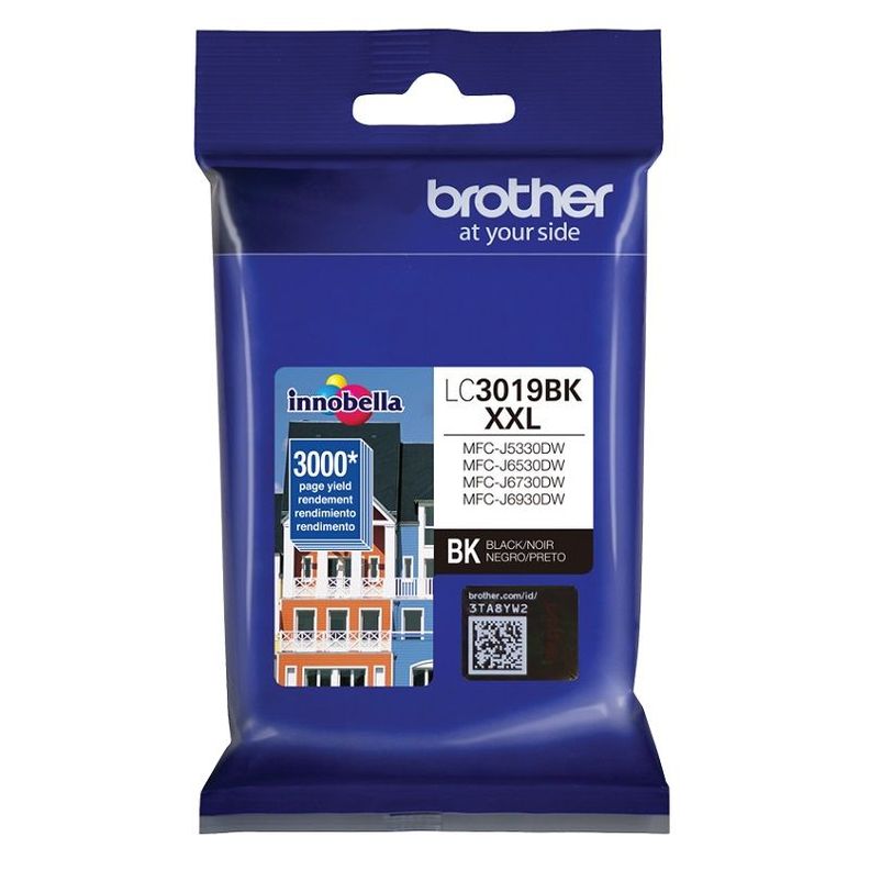 Cartucho de Tinta Brother LC3019BK XXL 3.000 pág. Negro-0