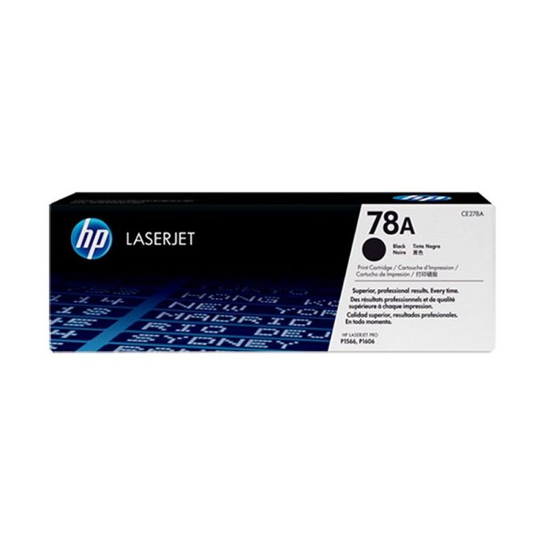 Cartucho de Tóner HP 78A pág. 2.100 Negro CE278A-0
