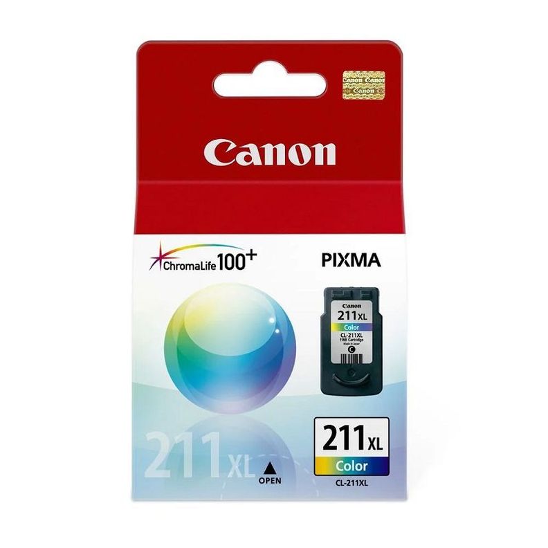 Cartucho de Tinta Canon CL-211XL pág. 360 15ml Color 2975B017-0