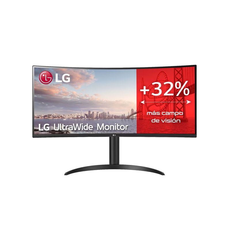Monitor Gamer LG UltraWide 34“ QHD 3440x1440 D-Port,HDMI Curvo 160Hz-0