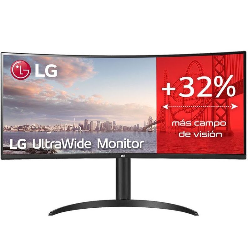 Monitor Gamer LG UltraWide 34“ QHD 3440x1440 D-Port,HDMI Curvo 160Hz-1