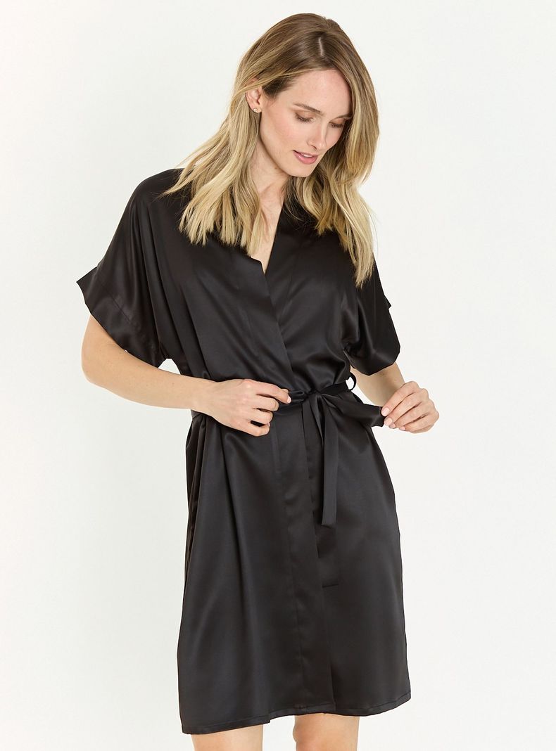 Bata Mini Satin Negro-1