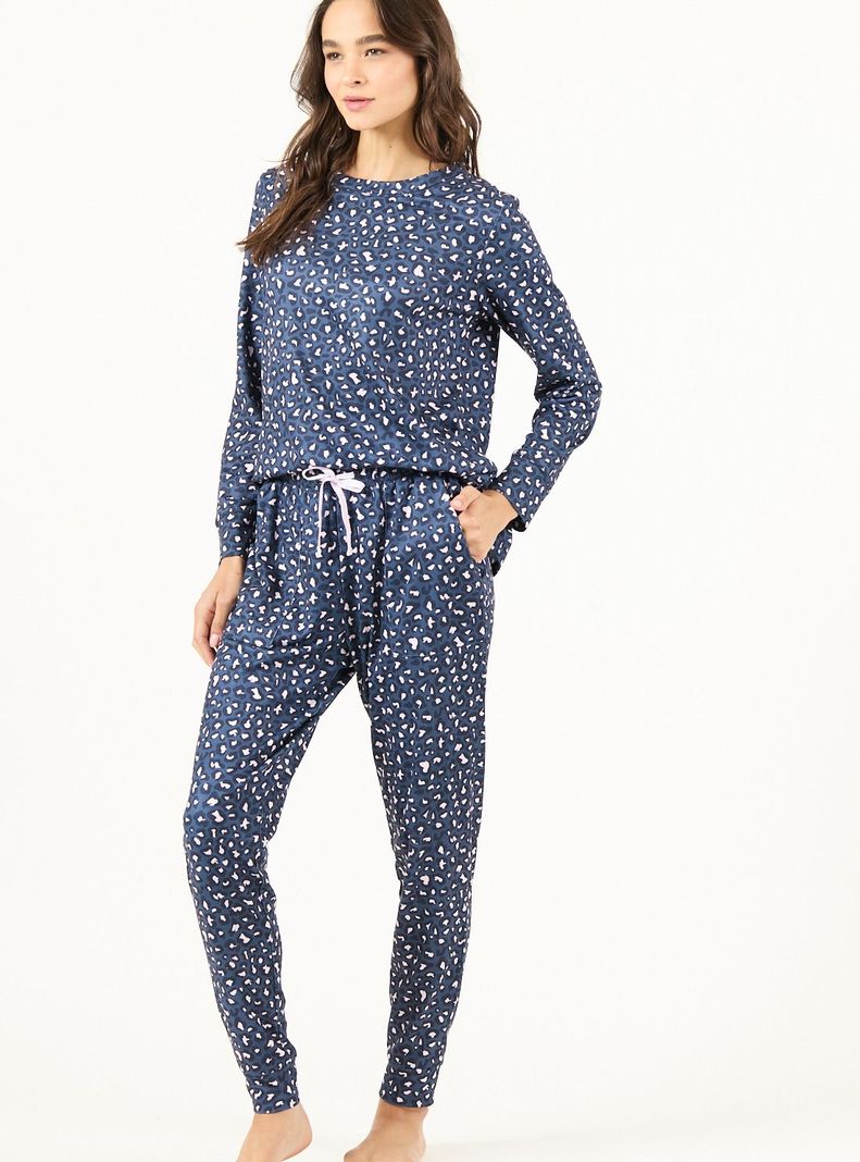 Pijama de Mujer Gante Azul-0