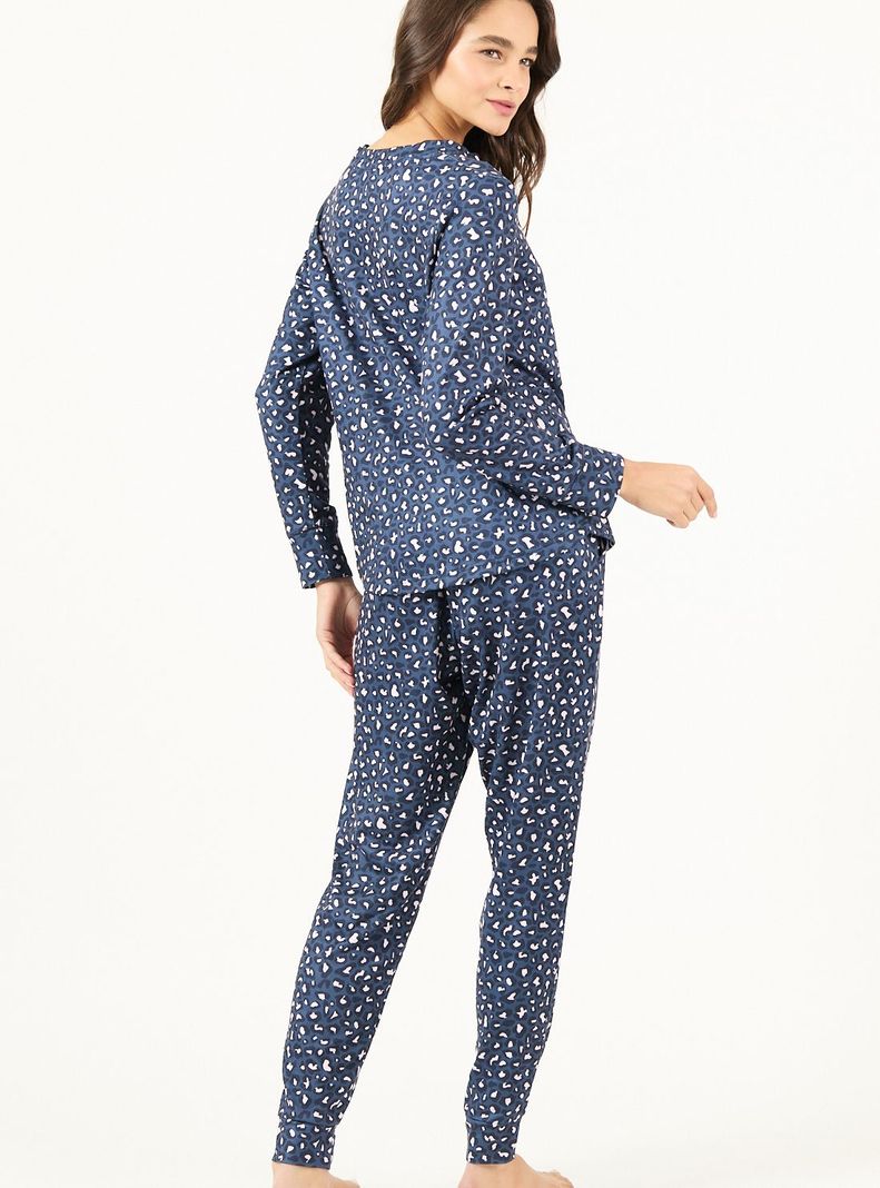 Pijama de Mujer Gante Azul-2