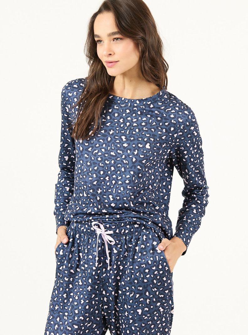 Pijama de Mujer Gante Azul-3