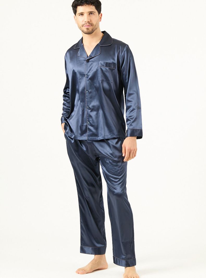 Pijama de Hombre Savoy Azul-0