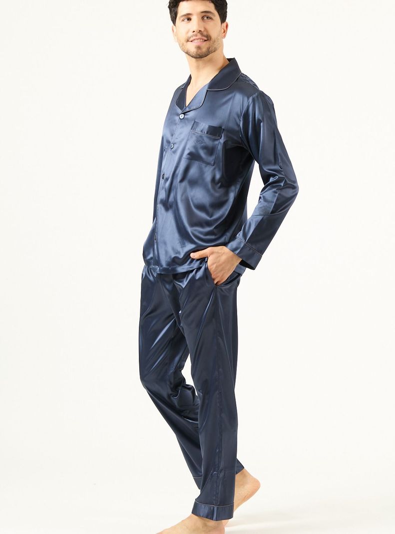 Pijama de Hombre Savoy Azul-1