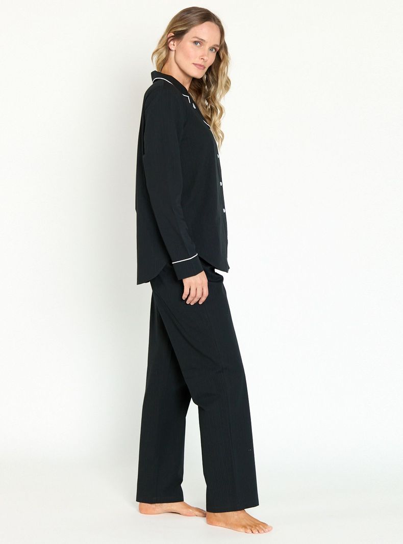 Pijama de Mujer Margaret Sport Negro-1